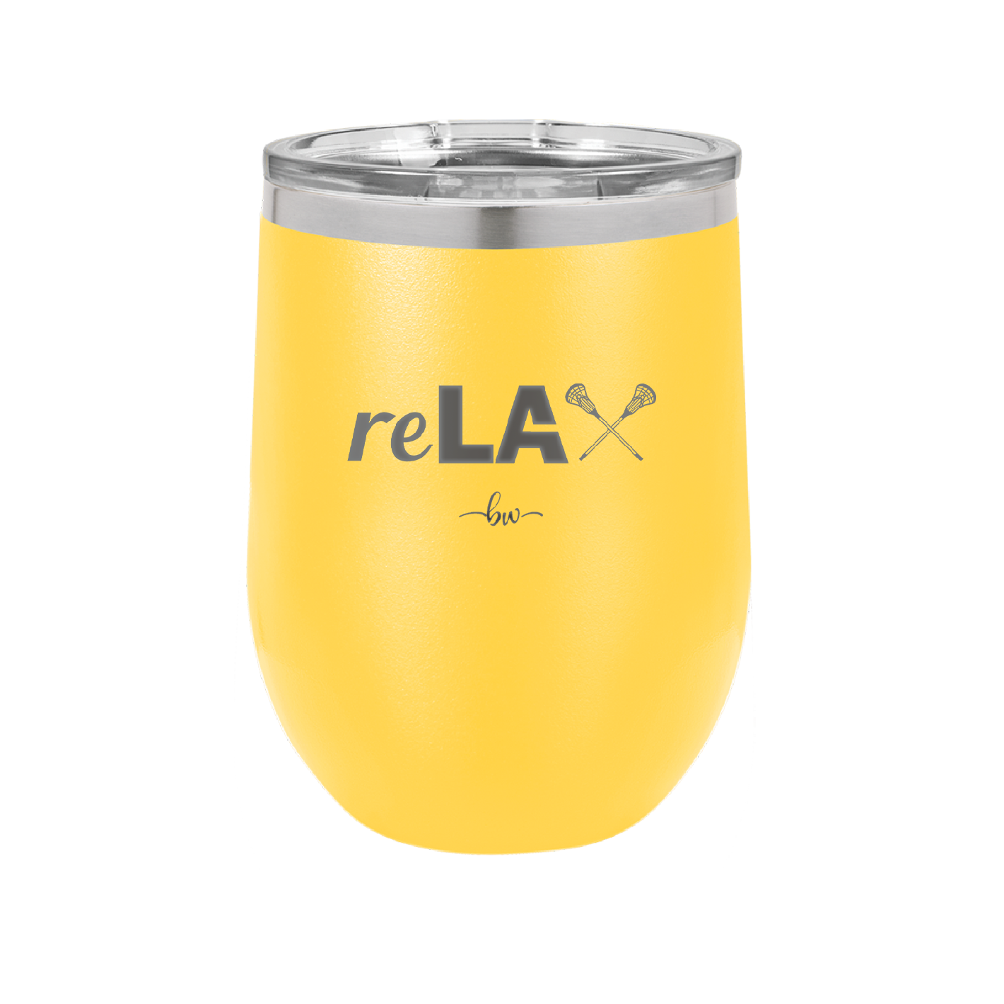 ReLAX Lacrosse - Laser Engraved Stainless Steel Drinkware - 1903 -