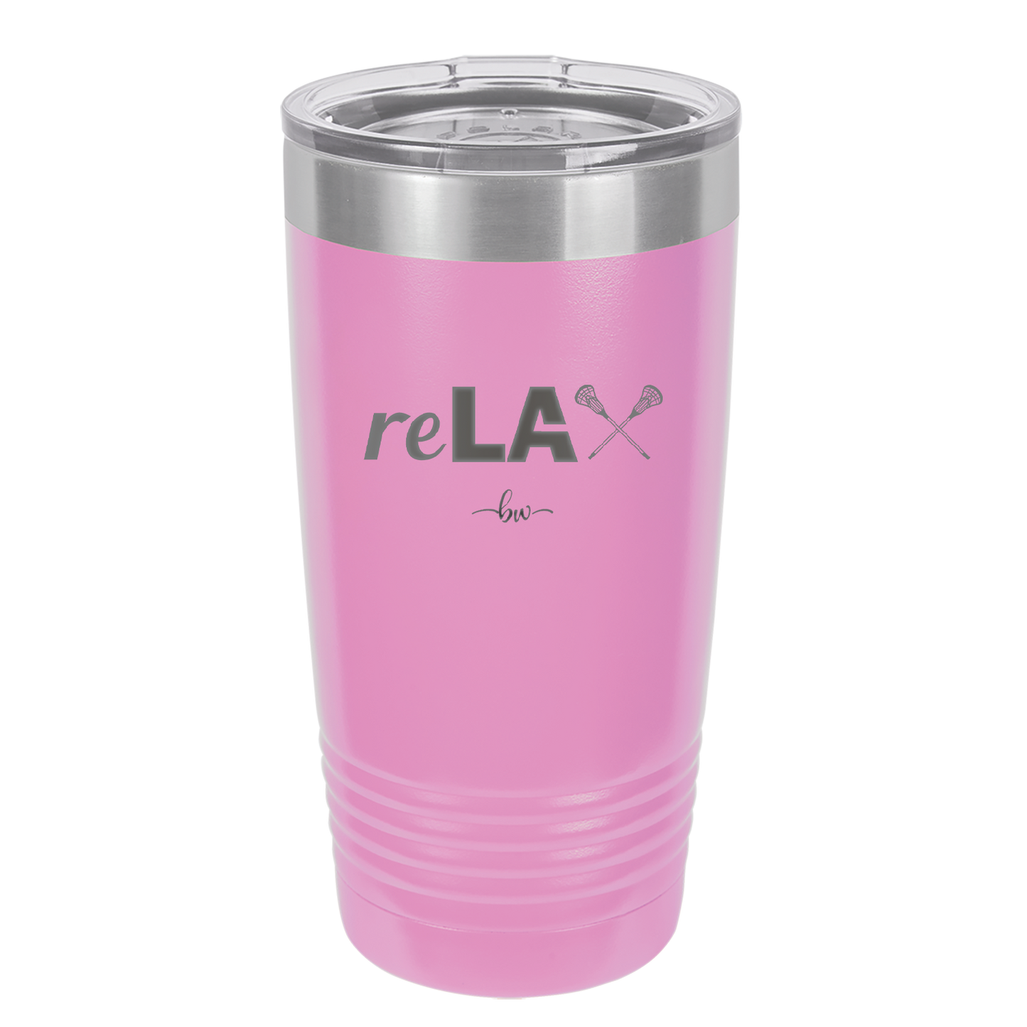 ReLAX Lacrosse - Laser Engraved Stainless Steel Drinkware - 1903 -