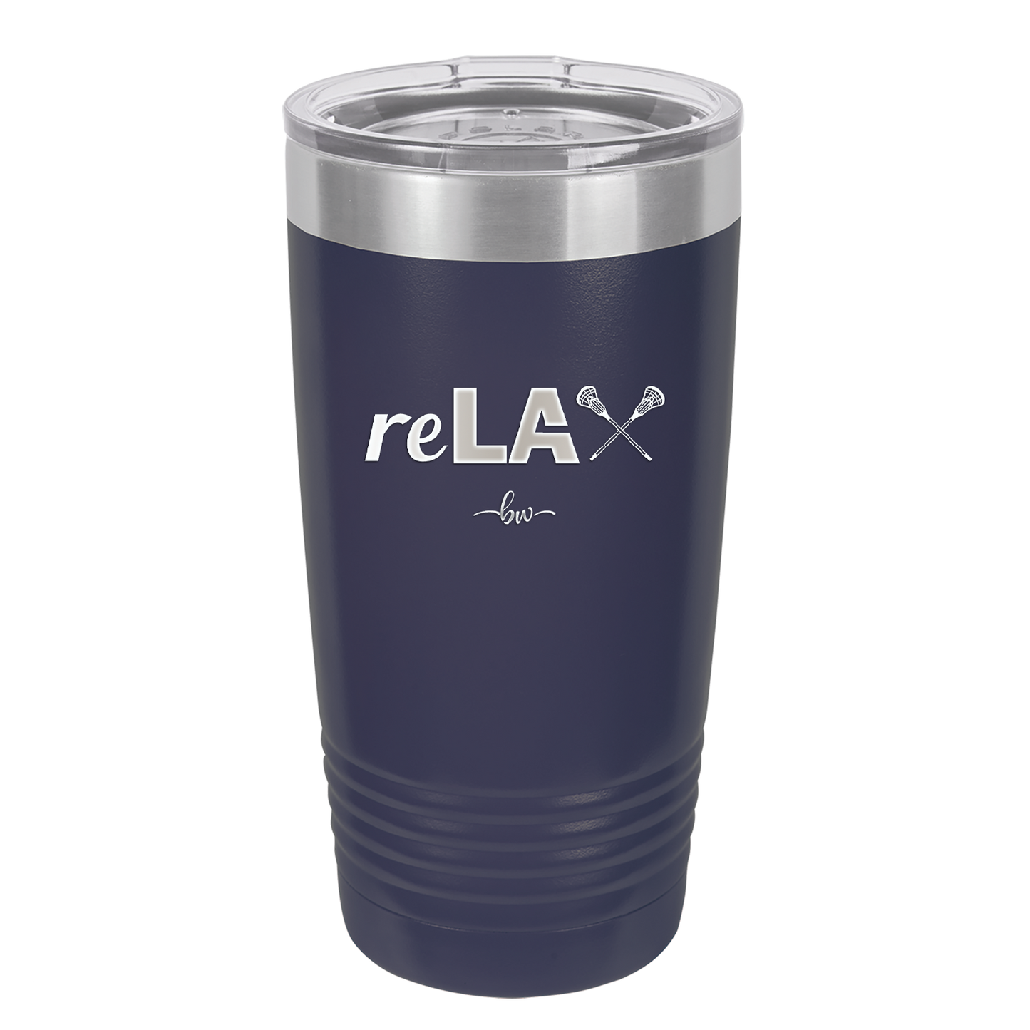 ReLAX Lacrosse - Laser Engraved Stainless Steel Drinkware - 1903 -