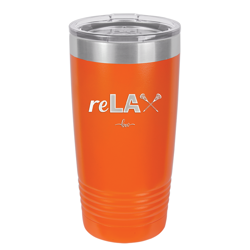 ReLAX Lacrosse - Laser Engraved Stainless Steel Drinkware - 1903 -