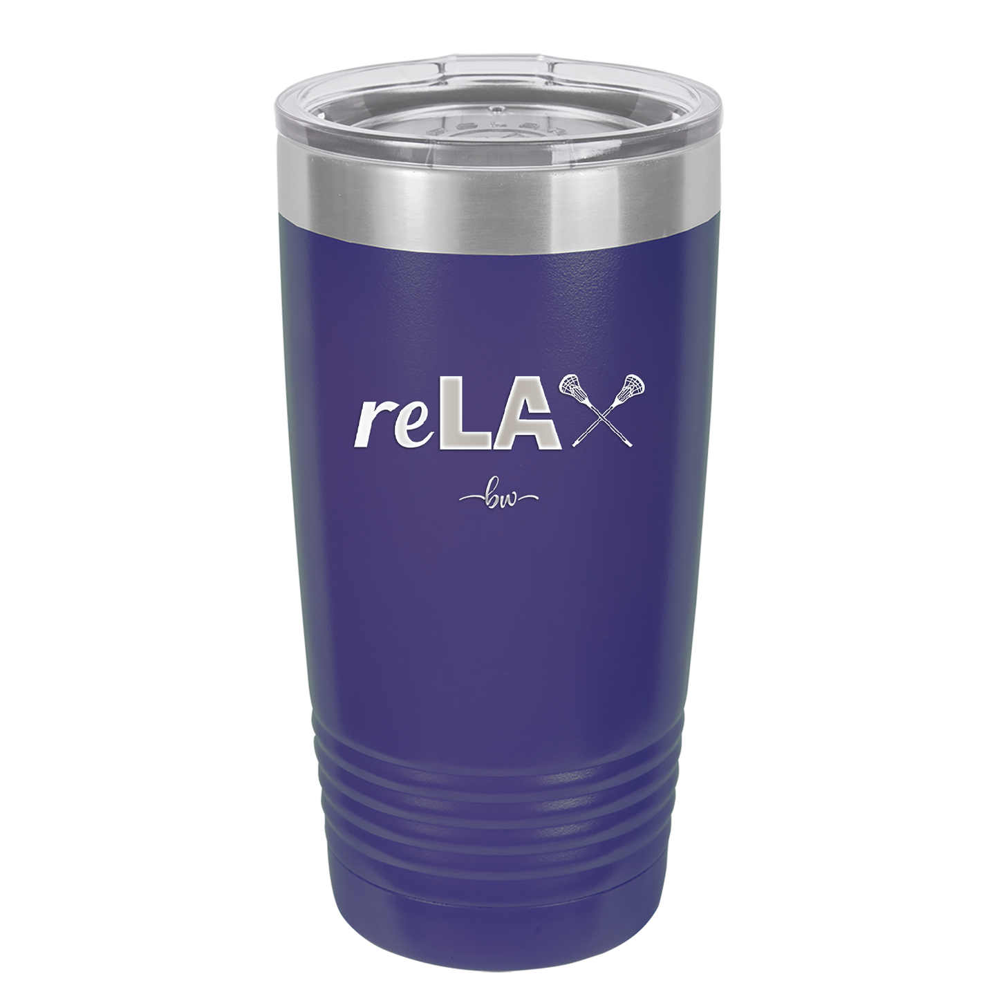 ReLAX Lacrosse - Laser Engraved Stainless Steel Drinkware - 1903 -