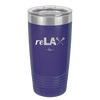 ReLAX Lacrosse - Laser Engraved Stainless Steel Drinkware - 1903 -