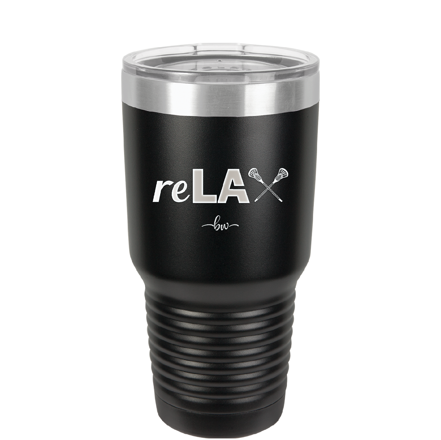 ReLAX Lacrosse - Laser Engraved Stainless Steel Drinkware - 1903 -