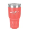 ReLAX Lacrosse - Laser Engraved Stainless Steel Drinkware - 1903 -