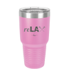 ReLAX Lacrosse - Laser Engraved Stainless Steel Drinkware - 1903 -