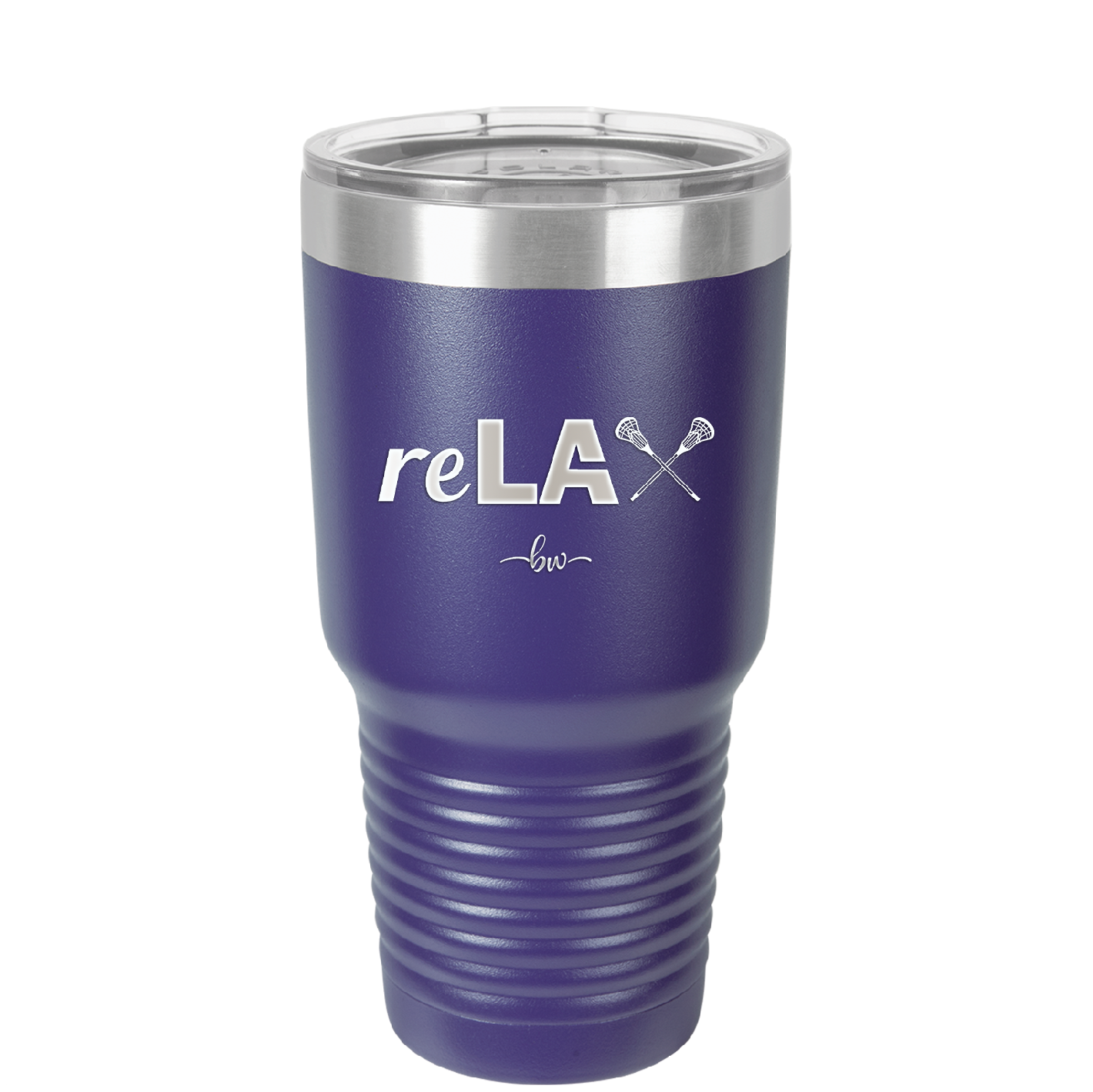 ReLAX Lacrosse - Laser Engraved Stainless Steel Drinkware - 1903 -