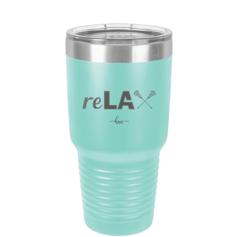 ReLAX Lacrosse - Laser Engraved Stainless Steel Drinkware - 1903 -