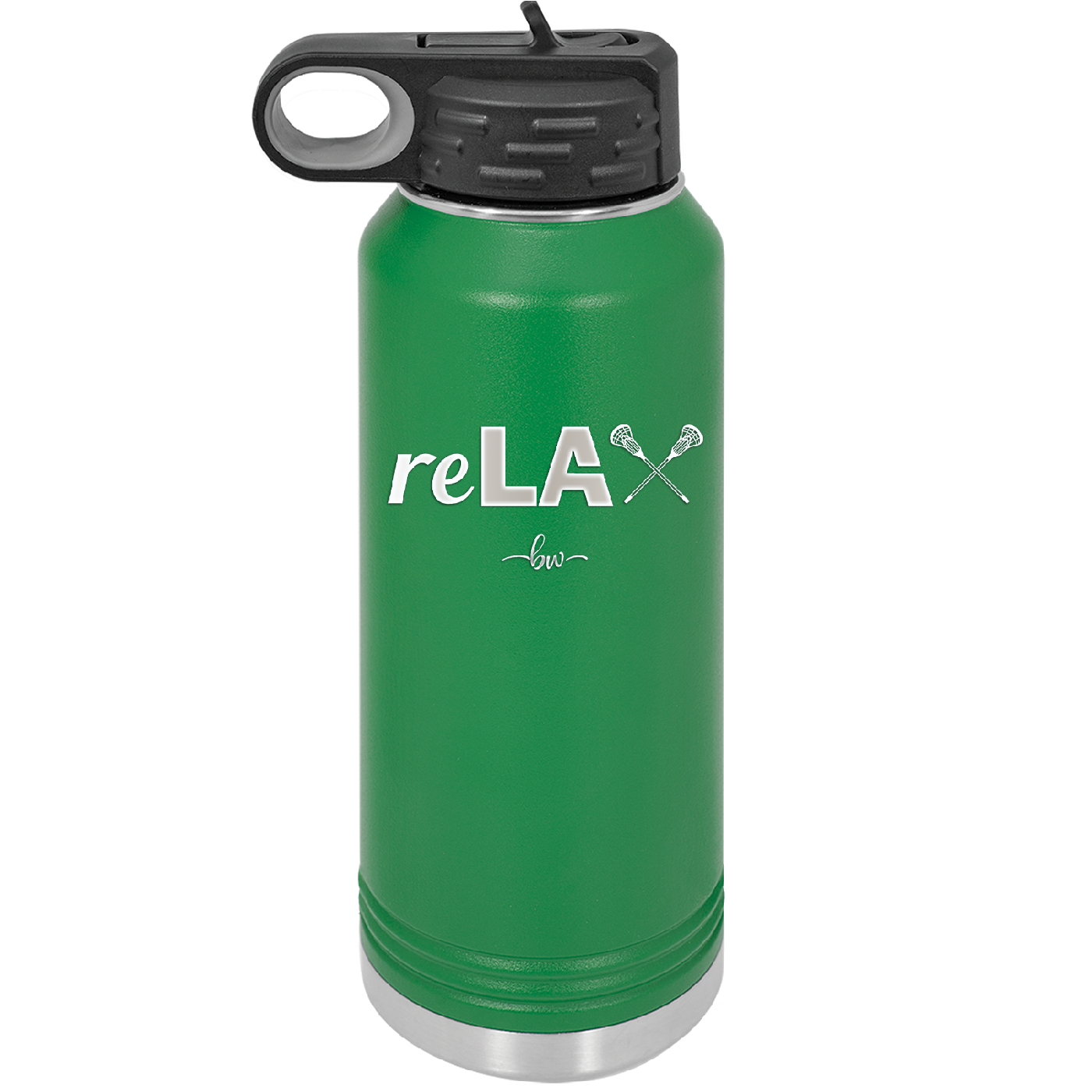 ReLAX Lacrosse - Laser Engraved Stainless Steel Drinkware - 1903 -