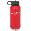 ReLAX Lacrosse - Laser Engraved Stainless Steel Drinkware - 1903 -