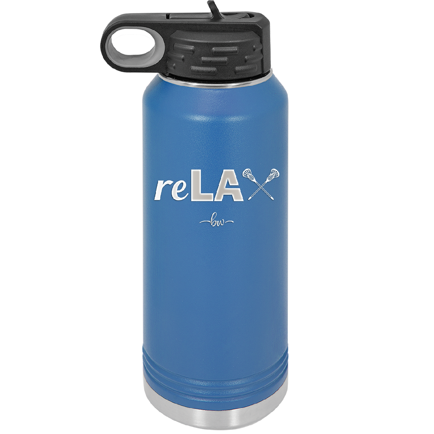 ReLAX Lacrosse - Laser Engraved Stainless Steel Drinkware - 1903 -