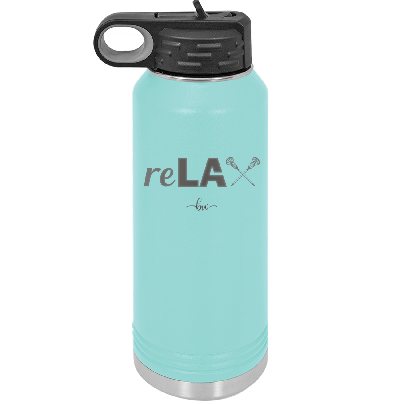 ReLAX Lacrosse - Laser Engraved Stainless Steel Drinkware - 1903 -