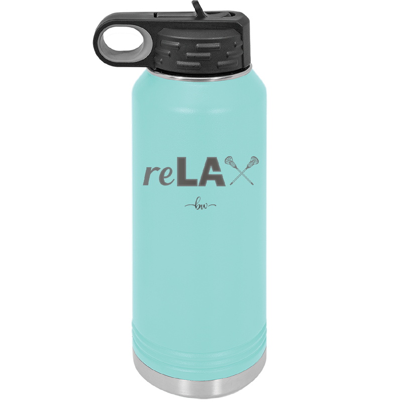 ReLAX Lacrosse - Laser Engraved Stainless Steel Drinkware - 1903 -