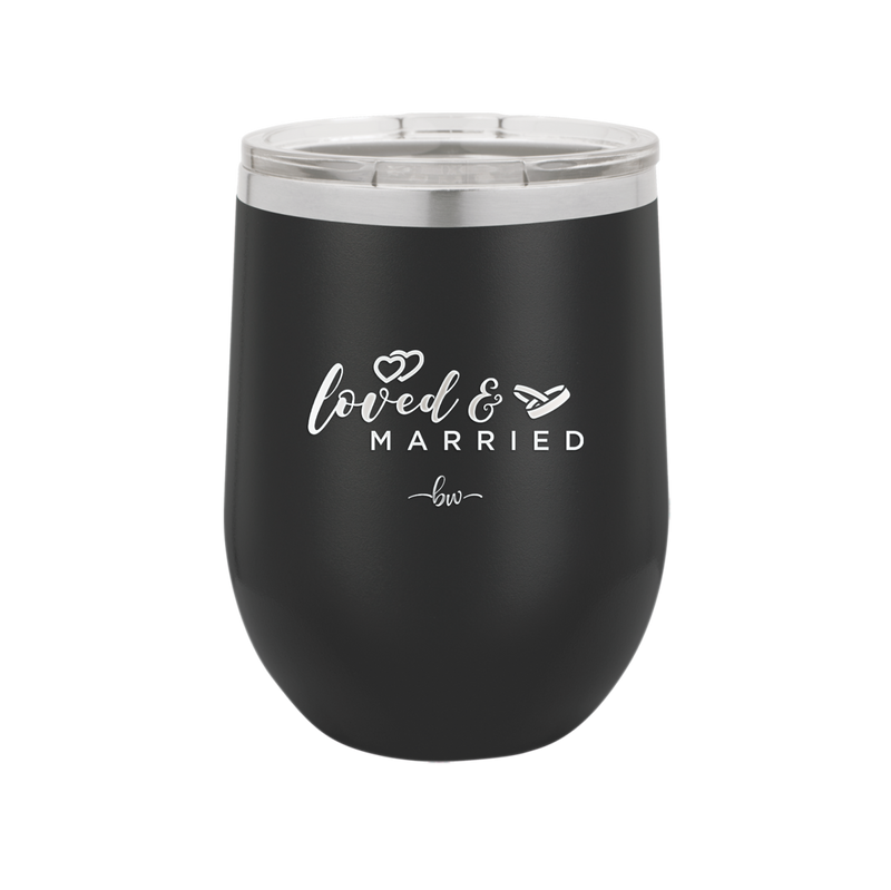 Loved and Married - Laser Engraved Stainless Steel Drinkware - 1942 -