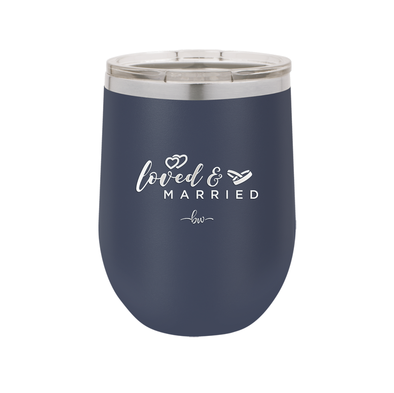 Loved and Married - Laser Engraved Stainless Steel Drinkware - 1942 -