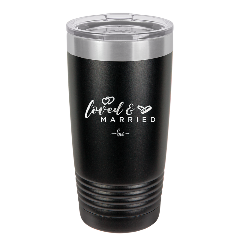 Loved and Married - Laser Engraved Stainless Steel Drinkware - 1942 -