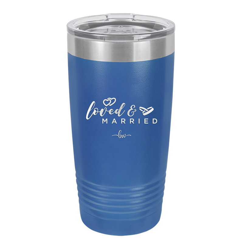 Loved and Married - Laser Engraved Stainless Steel Drinkware - 1942 -