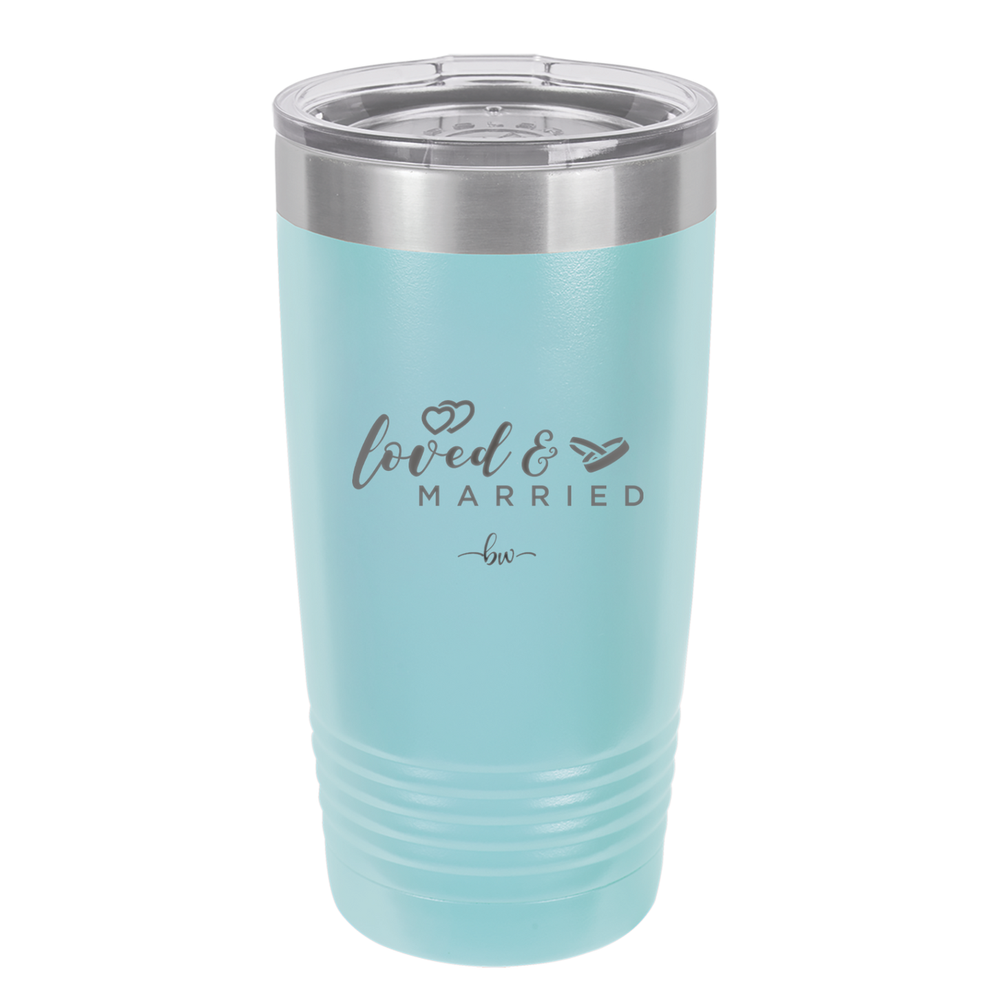 Loved and Married - Laser Engraved Stainless Steel Drinkware - 1942 -