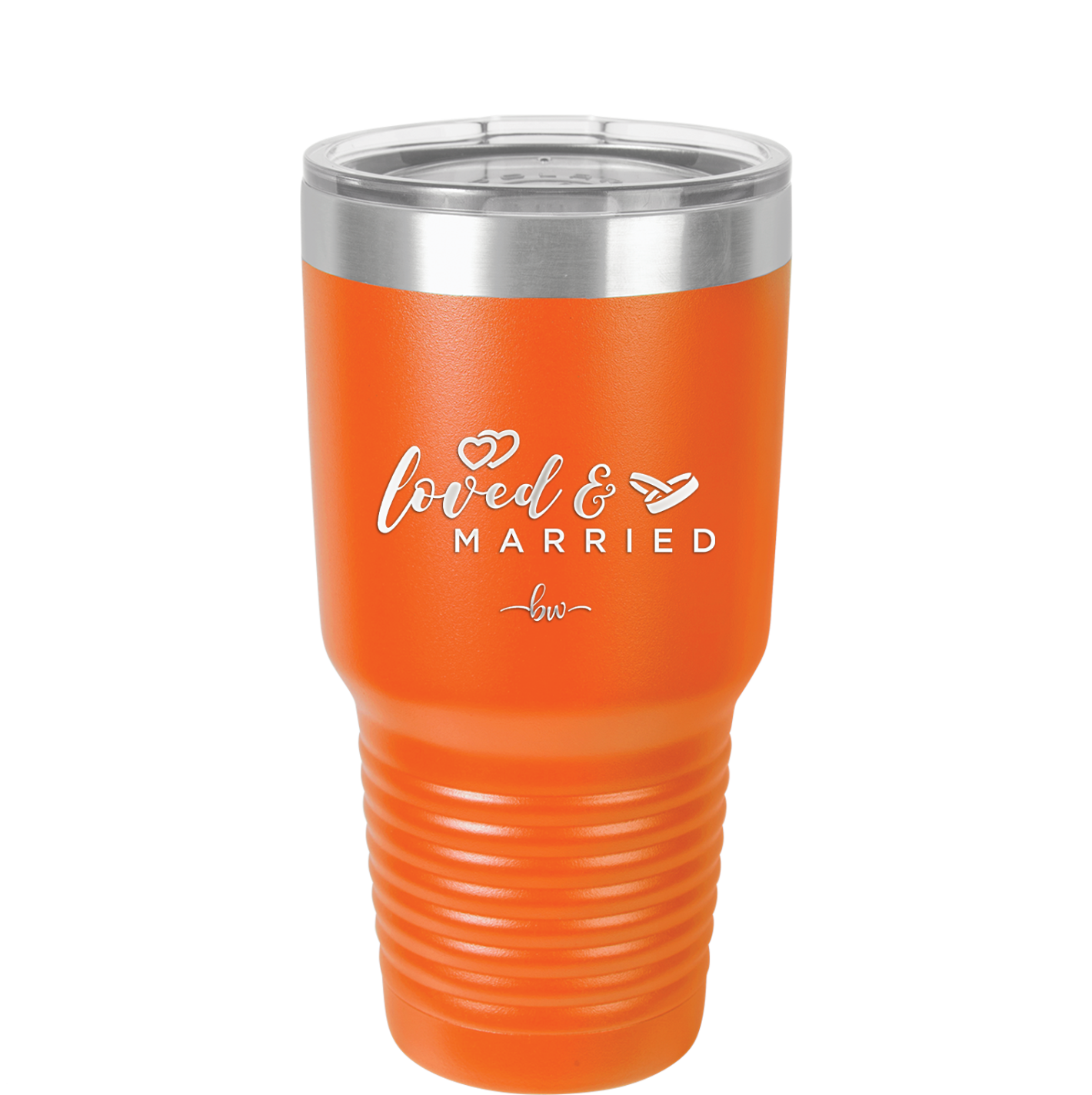 Loved and Married - Laser Engraved Stainless Steel Drinkware - 1942 -