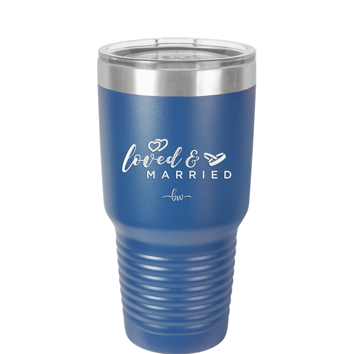 Loved and Married - Laser Engraved Stainless Steel Drinkware - 1942 -