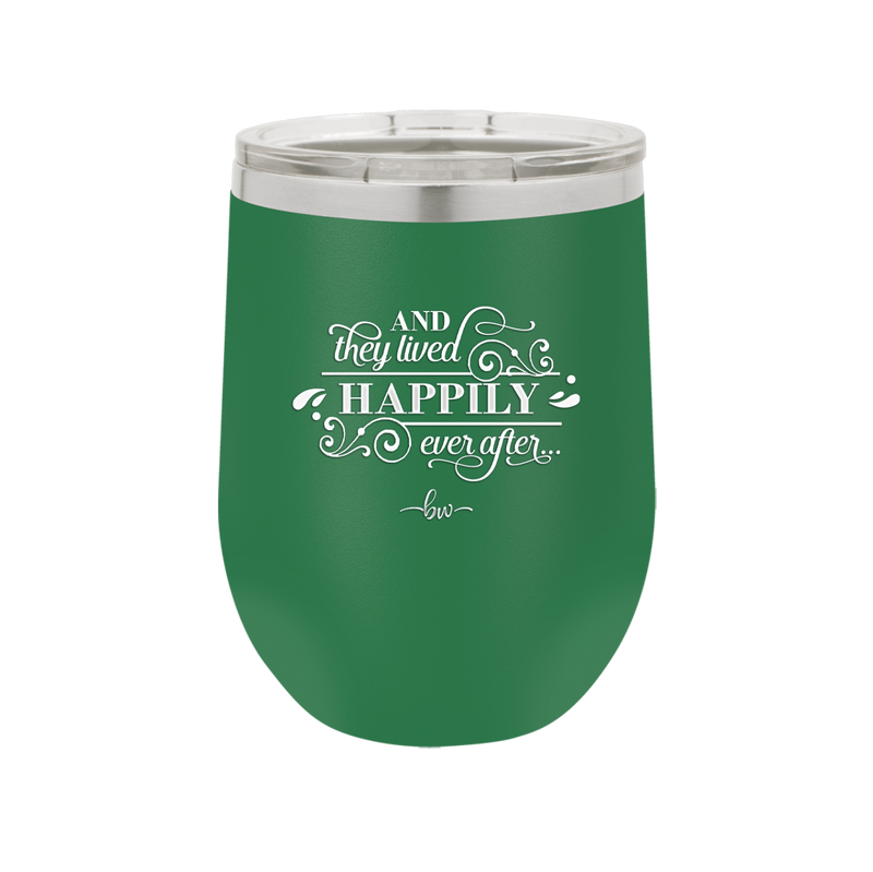 And They Lived Happily Ever After - Laser Engraved Stainless Steel Drinkware - 1946 -