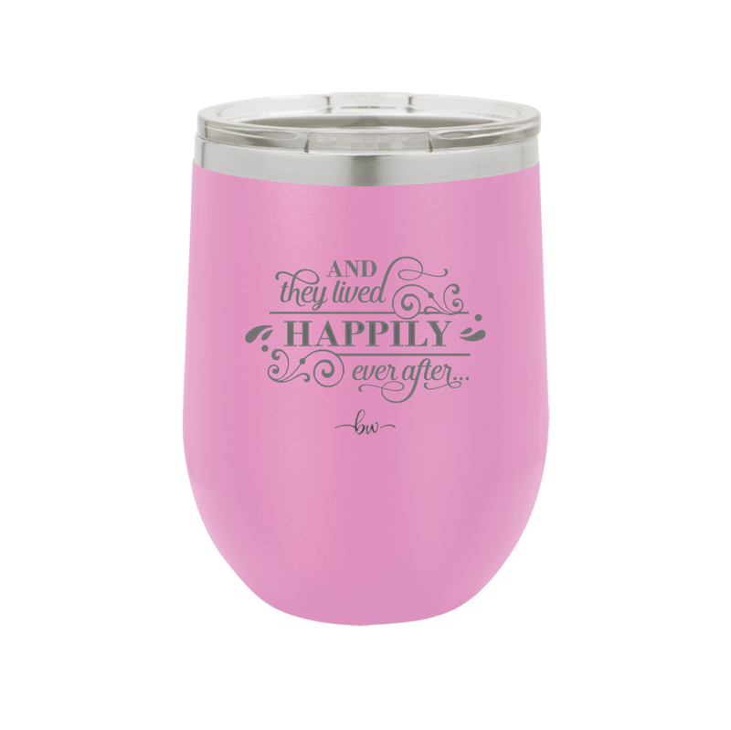 And They Lived Happily Ever After - Laser Engraved Stainless Steel Drinkware - 1946 -