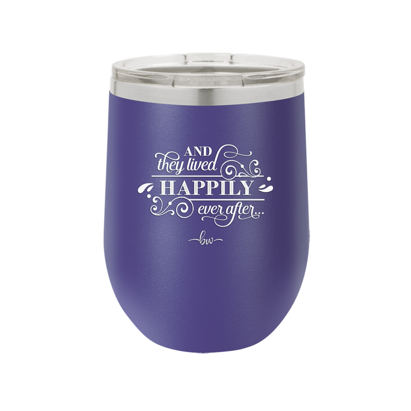 And They Lived Happily Ever After - Laser Engraved Stainless Steel Drinkware - 1946 -