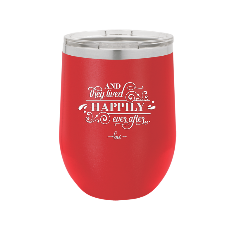 And They Lived Happily Ever After - Laser Engraved Stainless Steel Drinkware - 1946 -