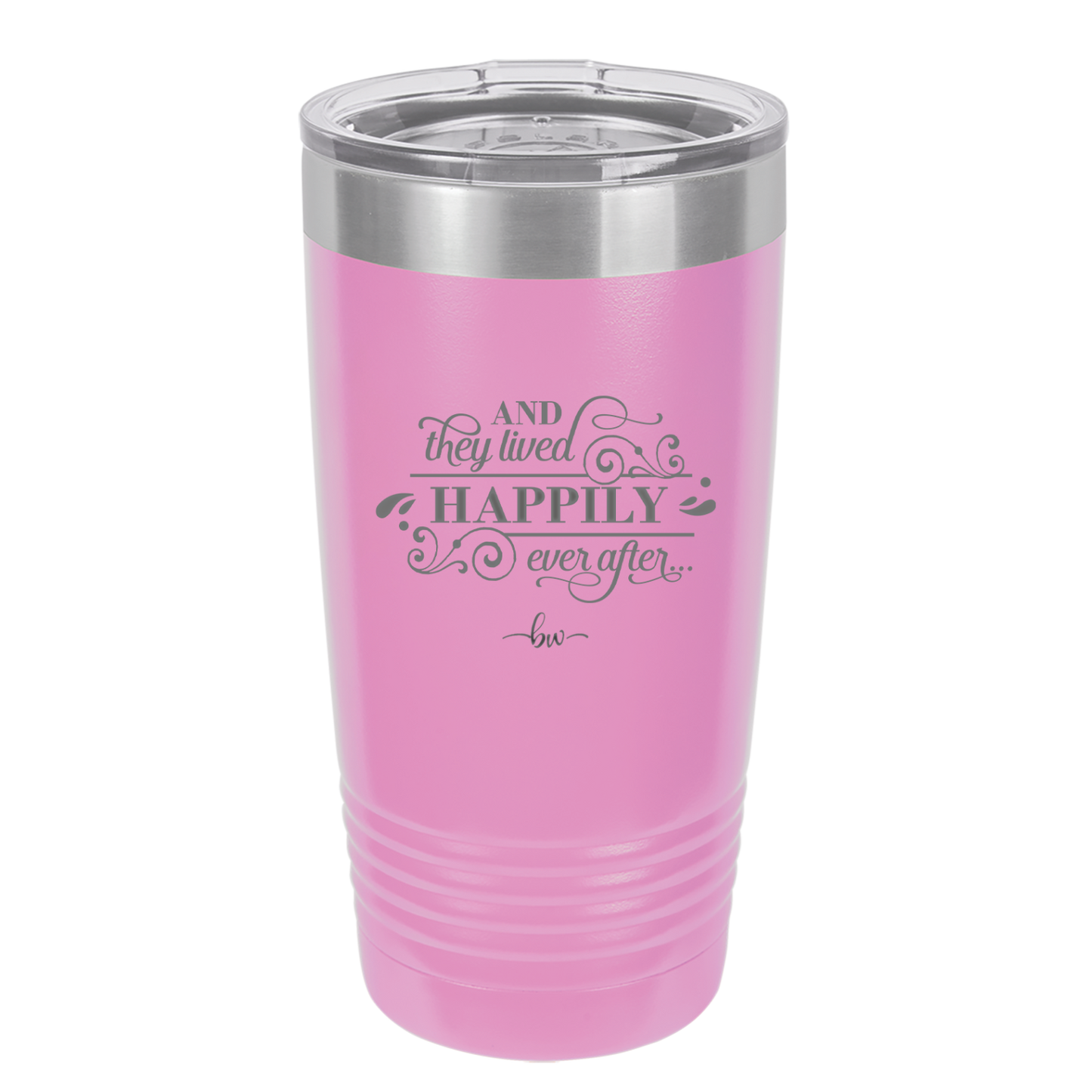 And They Lived Happily Ever After - Laser Engraved Stainless Steel Drinkware - 1946 -