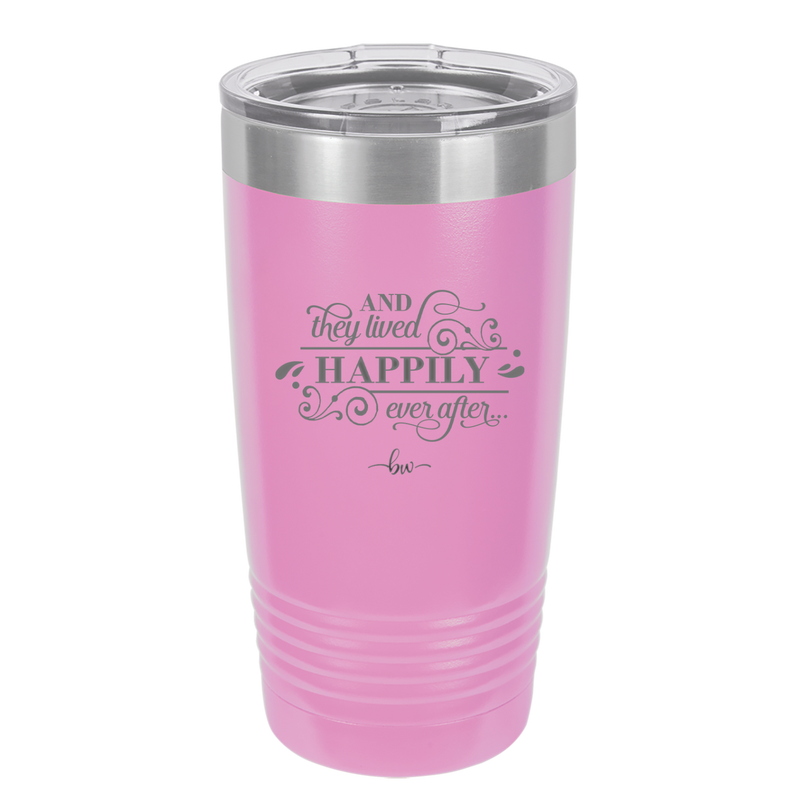 And They Lived Happily Ever After - Laser Engraved Stainless Steel Drinkware - 1946 -