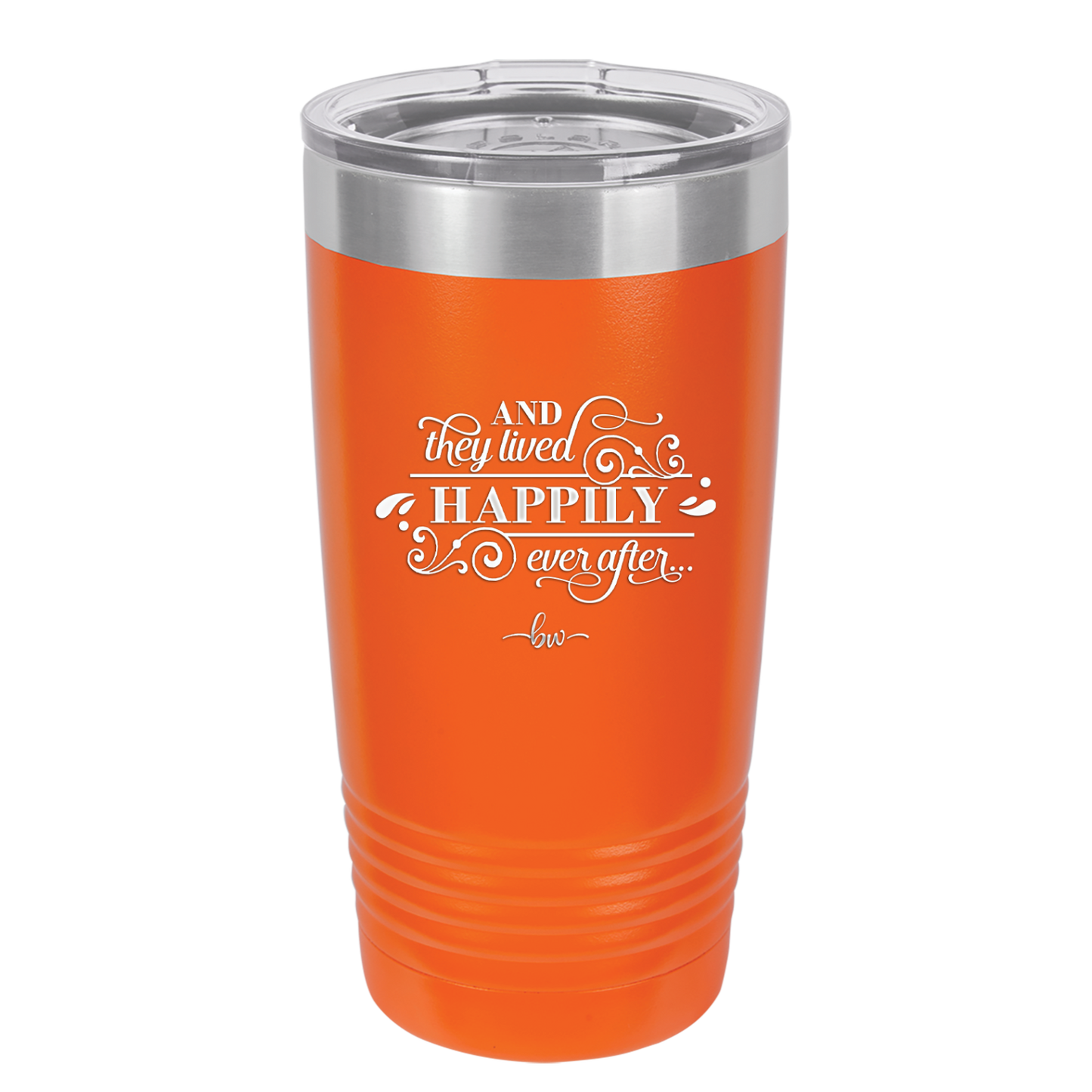 And They Lived Happily Ever After - Laser Engraved Stainless Steel Drinkware - 1946 -