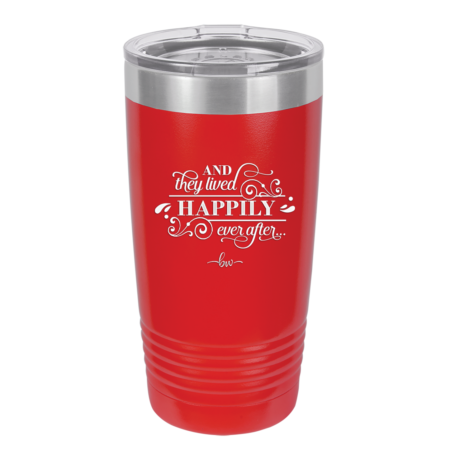 And They Lived Happily Ever After - Laser Engraved Stainless Steel Drinkware - 1946 -