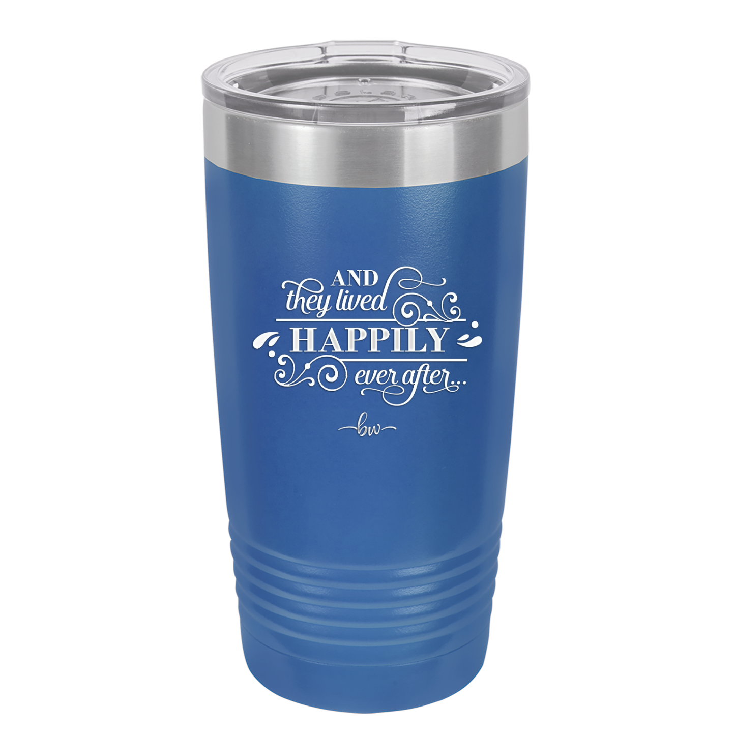 And They Lived Happily Ever After - Laser Engraved Stainless Steel Drinkware - 1946 -