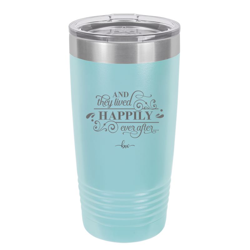 And They Lived Happily Ever After - Laser Engraved Stainless Steel Drinkware - 1946 -