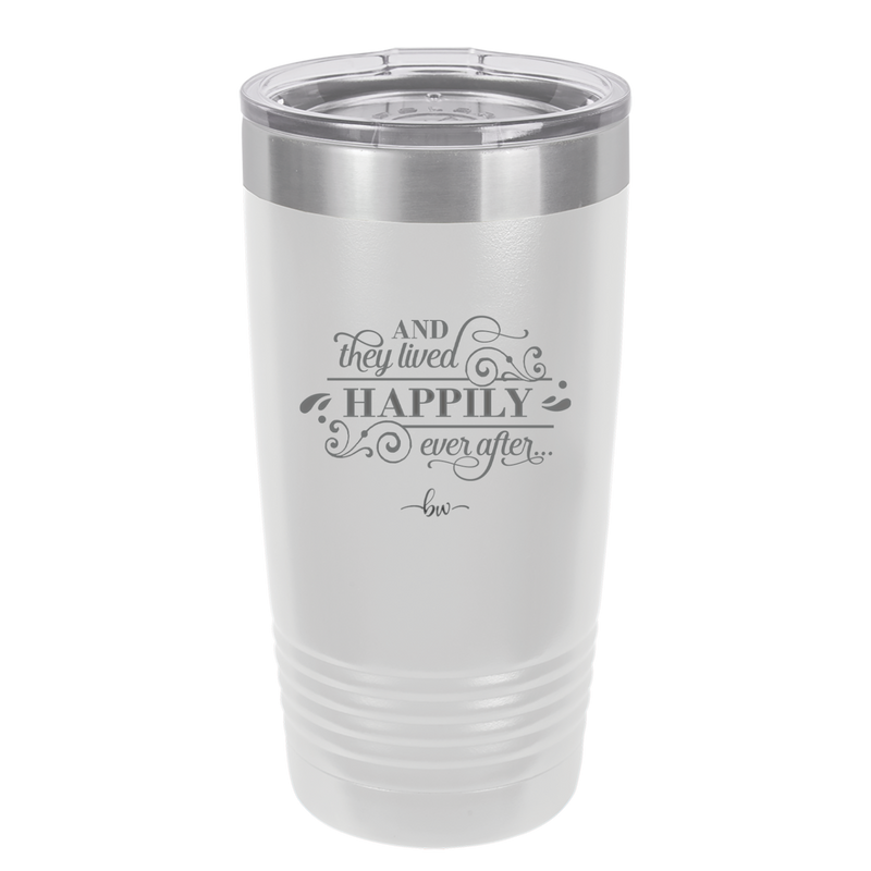 And They Lived Happily Ever After - Laser Engraved Stainless Steel Drinkware - 1946 -