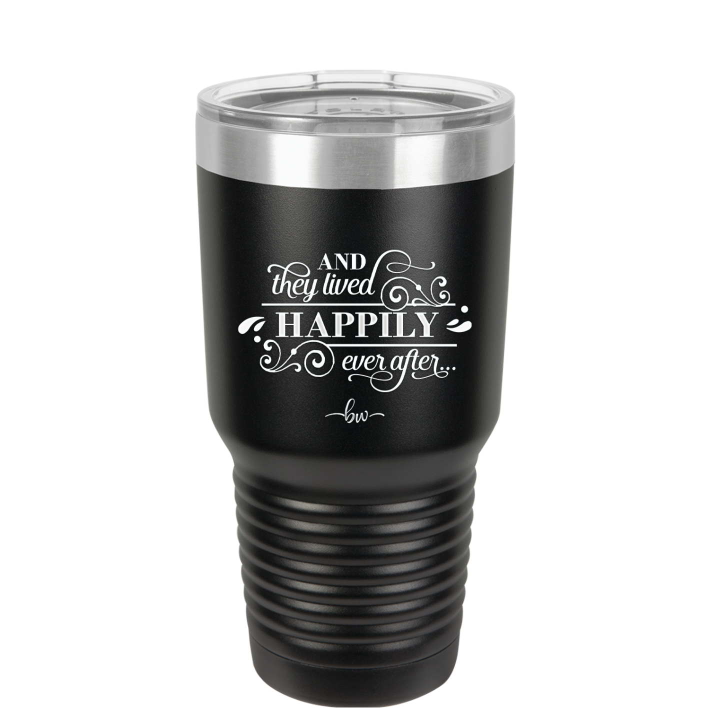 And They Lived Happily Ever After - Laser Engraved Stainless Steel Drinkware - 1946 -