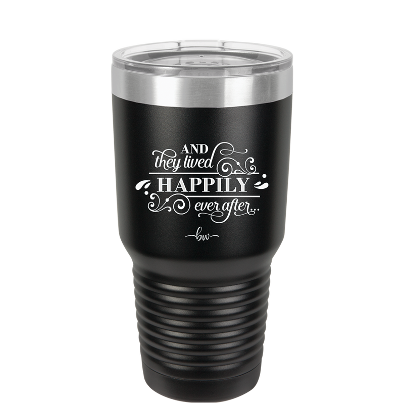 And They Lived Happily Ever After - Laser Engraved Stainless Steel Drinkware - 1946 -