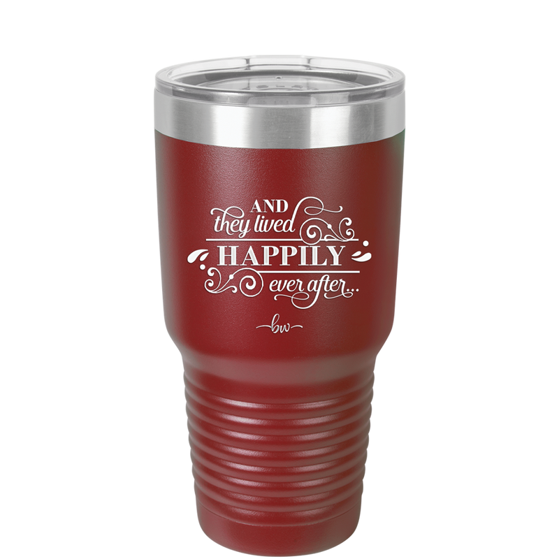 And They Lived Happily Ever After - Laser Engraved Stainless Steel Drinkware - 1946 -