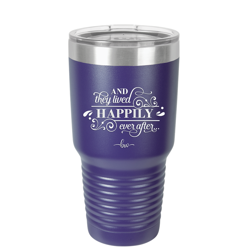 And They Lived Happily Ever After - Laser Engraved Stainless Steel Drinkware - 1946 -