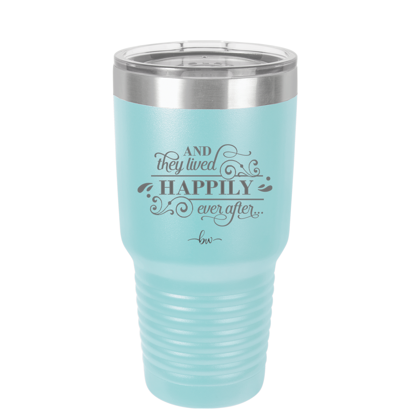 And They Lived Happily Ever After - Laser Engraved Stainless Steel Drinkware - 1946 -