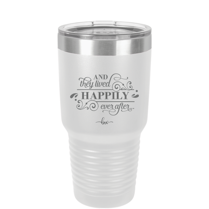 And They Lived Happily Ever After - Laser Engraved Stainless Steel Drinkware - 1946 -