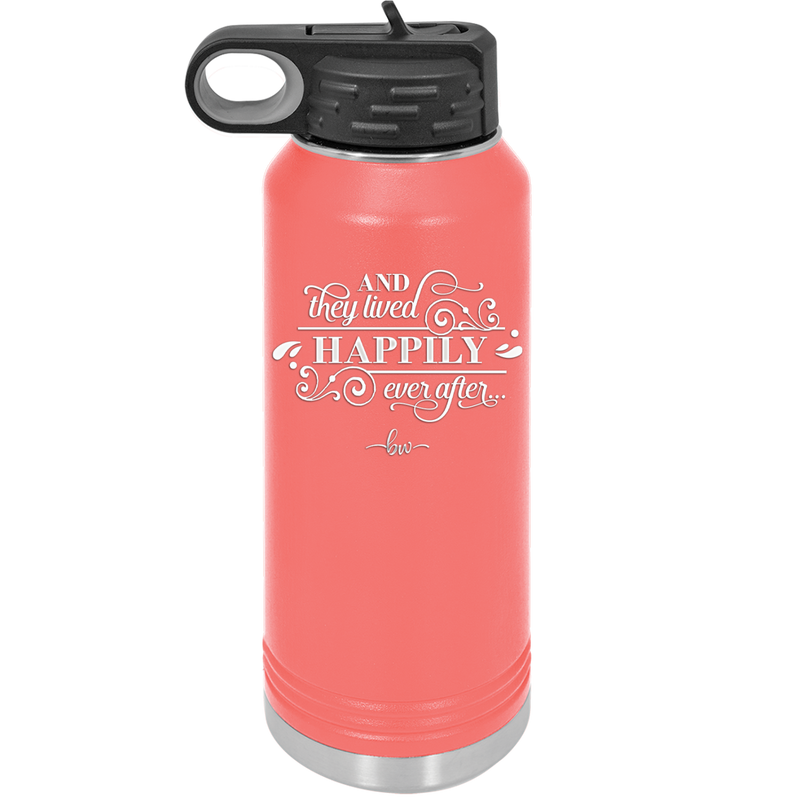 And They Lived Happily Ever After - Laser Engraved Stainless Steel Drinkware - 1946 -