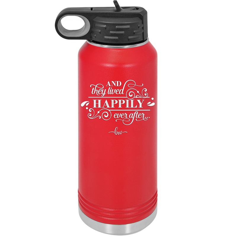 And They Lived Happily Ever After - Laser Engraved Stainless Steel Drinkware - 1946 -