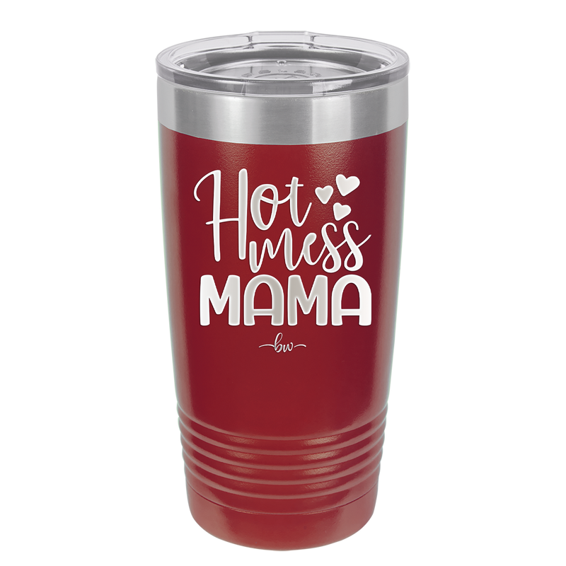 Hot Mess Mama - Laser Engraved Stainless Steel Drinkware - 1963 -