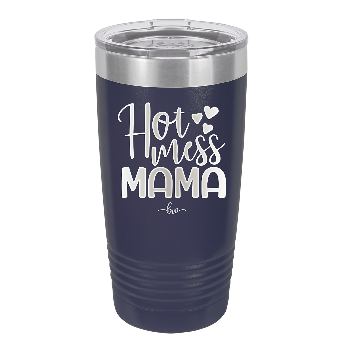 Hot Mess Mama - Laser Engraved Stainless Steel Drinkware - 1963 -