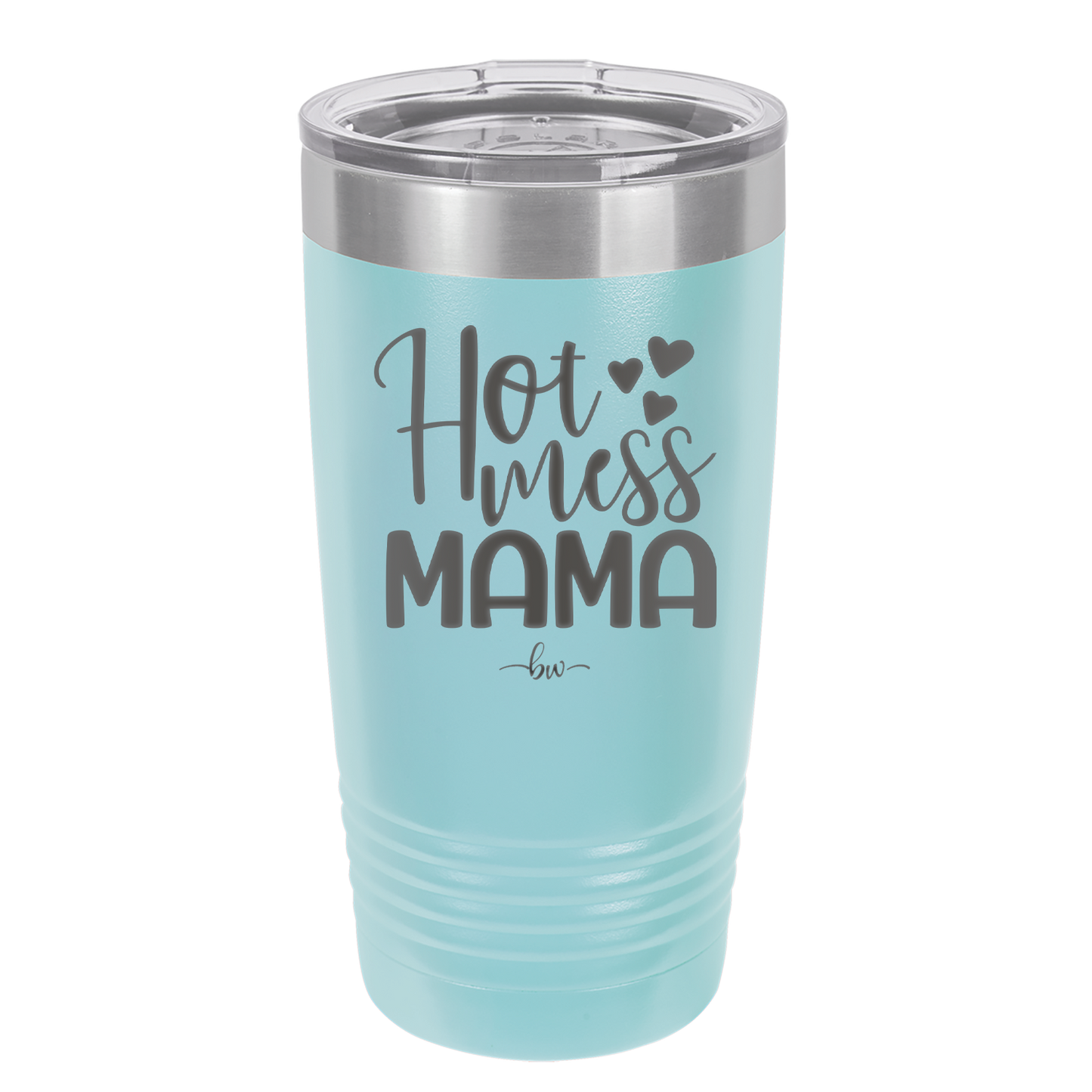 Hot Mess Mama - Laser Engraved Stainless Steel Drinkware - 1963 -