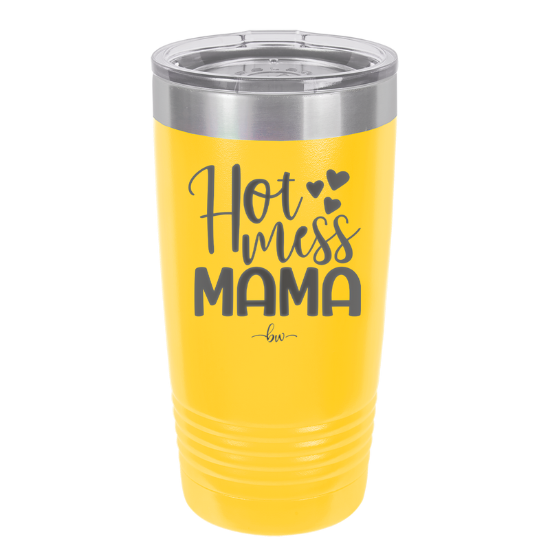 Hot Mess Mama - Laser Engraved Stainless Steel Drinkware - 1963 -