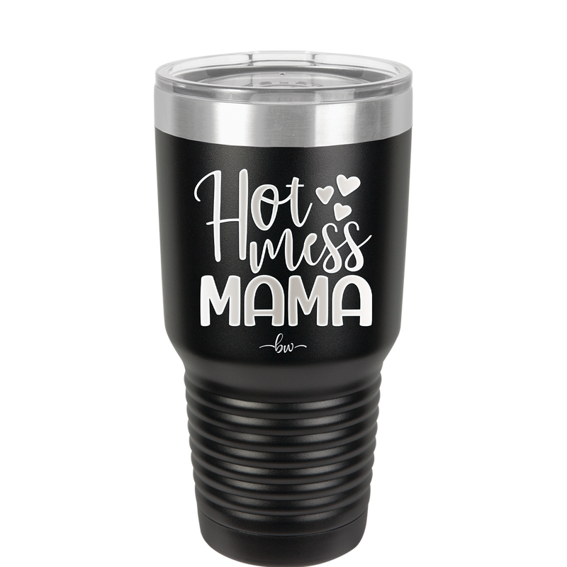 Hot Mess Mama - Laser Engraved Stainless Steel Drinkware - 1963 -