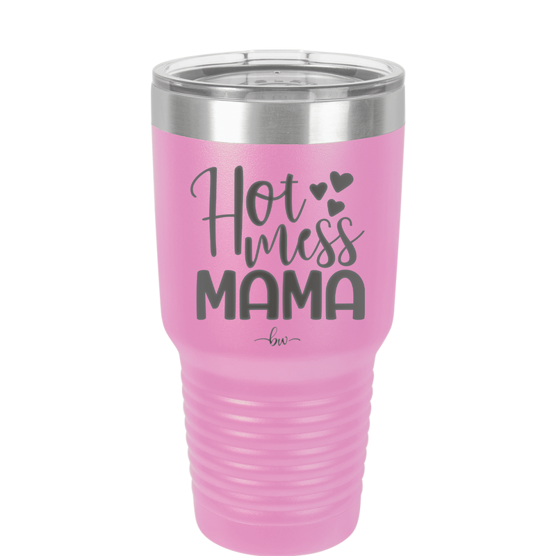 Hot Mess Mama - Laser Engraved Stainless Steel Drinkware - 1963 -