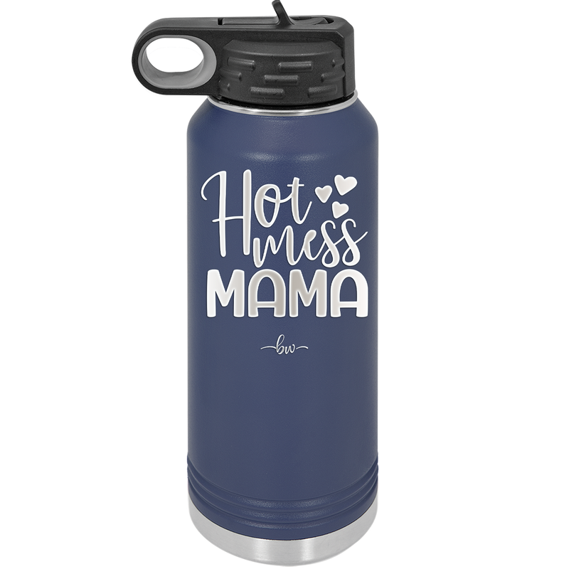 Hot Mess Mama - Laser Engraved Stainless Steel Drinkware - 1963 -