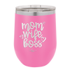 Mom Wife Boss - Laser Engraved Stainless Steel Drinkware - 1967 -